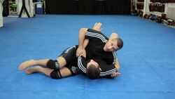 How to Do a Triangle Choke from Side Control MMA Submission Instructional Video