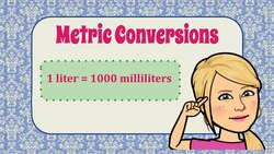 Use Metric Conversions to Solve a Real World Problem Instructional Video