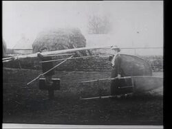 Early flight pioneers and Kitty Hawk, 1903 Stock Footage