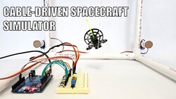Cable-Driven Arduino Spacecraft Motion Simulator | Science Project Instructional Video