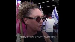 Israeli anti-government protests target train stations News Clip