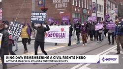 Atlanta Church Celebrates Martin Luther King Jr. News Clip