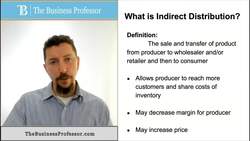 Marketing - What is Indirect Distribution Instructional Video