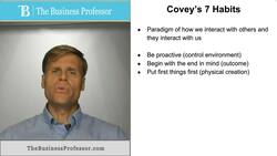 Covey's 7 Habits Instructional Video