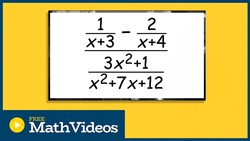 How to Simplify a complex fraction by multiplying by the LCD Instructional Video