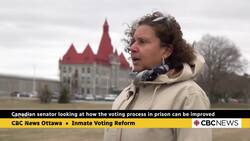 Canadian senator working to improve voting in prisons News Clip