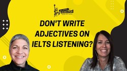 Should I Put an Adjective in the Listening Answer? - IELTS Energy Podcast 1150 Instructional Video