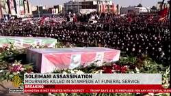 Dozens killed in stampede at Qassem Soleimani's funeral in Iran News Clip