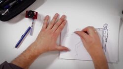How to Show Movement in a Drawing Instructional Video