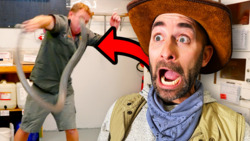 Deadly Snake Milking Gone Wrong! Instructional Video
