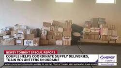 Couple Travels To Ukraine To Save Family, Help War Effort News Clip