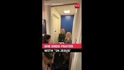 Karoline Leavitt's Christian Prayer Before White House Briefing Goes Viral News Clip