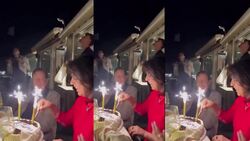 Unseen video of Neetu Kapoor celebrating her 65th birthday with Ranbir Kapoor surfaces, Alia Bhatt pens sweet note News Clip