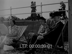 Beach 1940s Stock Footage