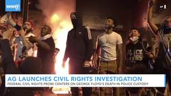 AG Announces Civil Rights Investigation Into George Floyd's Death News Clip