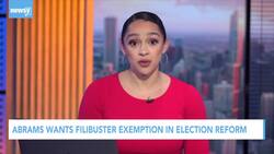 Stacey Abrams Wants Filibuster Exemption In Election Reform News Clip