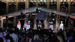 CLEAN : Main candidates debate before Lithuania general elections News Clip