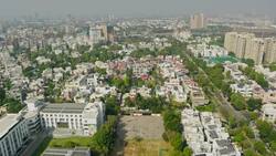 Gujarat's Jewel: Drone Tour of Ahmedabad's Architecture and Heritage Stock Footage