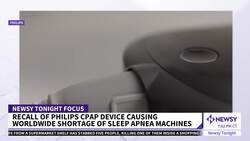 Recall Of Philips CPAP Device Causing Worldwide Shortage Of Devices News Clip