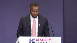 Bosun Tijani speaks at opening day of AI Safety Summit News Clip