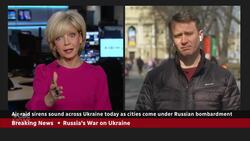 Russian forces bombarding Kyiv as diplomatic talks resume News Clip