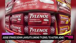 Judge Strikes Down Lawsuits Linking Tylenol to Autism, ADHD News Clip