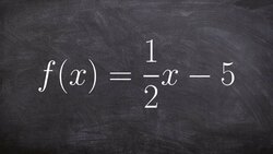 Find the domain and range of a function by using the inverse Instructional Video