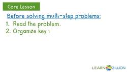 Steps to Solve Confusing Word Problems Instructional Video