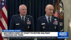 Air Force Chief of Staff to retire halfway through his term News Clip