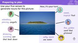 Planning a desert island scene Instructional Video