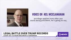 Federal Court To Hear Arguments Over Former Pres. Trump's Documents News Clip