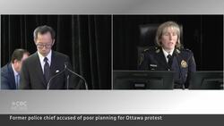 Former police chief blamed for poor planning for convoy protest News Clip