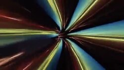Futuristic light tunnel. Abstract background Stock Footage