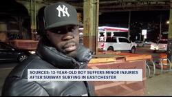 NYPD: 13-year-old suffers minor injuries after falling onto subway tracks in Eastchester News Clip