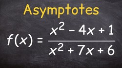 Finding the asymptotes Instructional Video