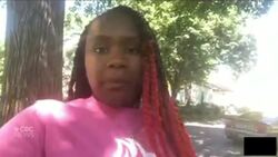 Violence at demonstrations reflects societal violence against black people, says protester News Clip