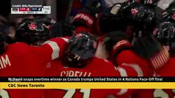 Toronto celebrates Canada’s 3-2 win over U.S. in 4 Nations Face-Off final News Clip