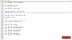The Complete Bootstrap Beginners Course with 100+ examples - Video Name Instructional Video