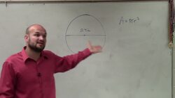 Given the diameter, find the area of a circle Instructional Video