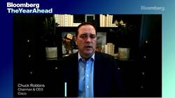 Cisco CEO Robbins on Future of Workplaces, Next-Gen Tech News Clip