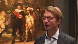 CLEAN : Amsterdam Rijksmuseum unveils missing Rembrandt canvas pieces News Clip