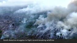 Massive South American wildfires torching Amazon, impacting millions News Clip