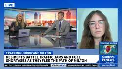 Woman talks about leaving home behind ahead of Hurricane Milton News Clip