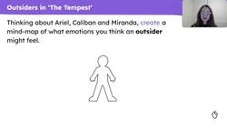 Understanding the perspective of an outsider in Shakespeare's 'The Tempest' Instructional Video
