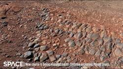 Watch NASA's Curiosity Rover Encounters Sharp Martian Rocks Instructional Video