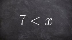 Algebra 1 - Graphing an inequalty when your variable is on the right side - Math Help Instructional Video