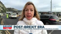 Dover and Calais quiet as first lorries cross English Channel under post-Brexit border rules News Clip