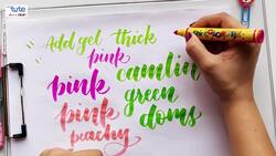 Comparing and Choosing Brush Pens for Brush Lettering Instructional Video