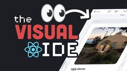 Building a React App with a Visual Editor Instructional Video
