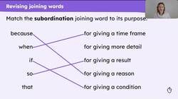 Subordination five ways Instructional Video